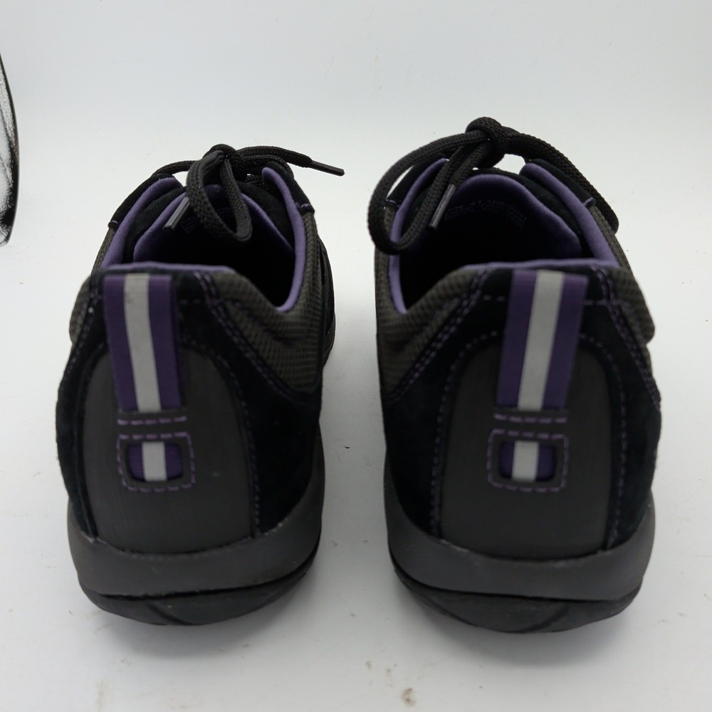 Dansko Paisley Black Suede Waterproof Outdoor Walking Shoes Vibram Womens 41 - Picture 5 of 9